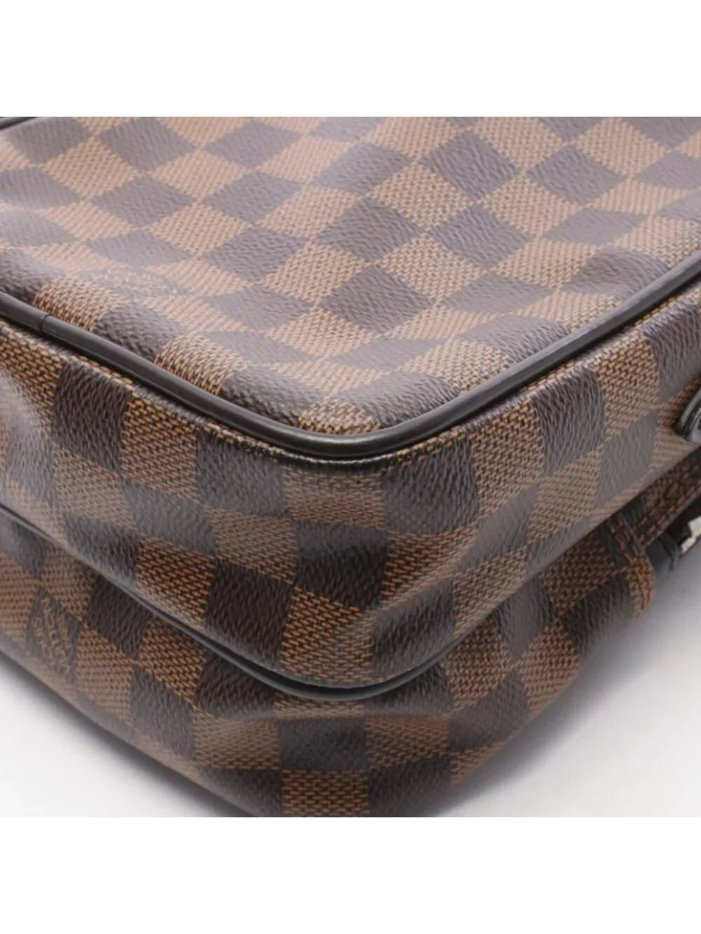 Louis Vuitton Shoulder Bag Amazon Damier Savanna Chapman Brazza Canvas Leather